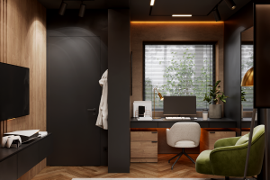 Кабинет индивидуального жилого дома в Вологде