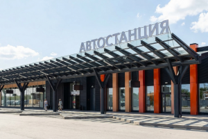 Эскиз автостанции.