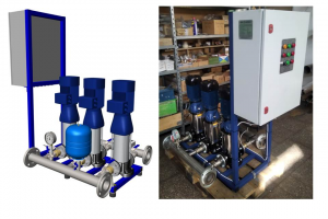 Насосная станция повышения давления (ХВС)