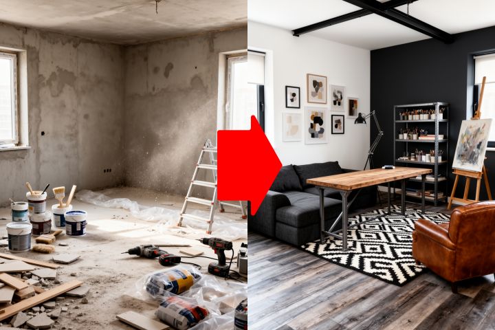 Быстрый концепт дизайна интерьера - 5697359