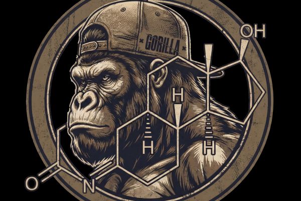 Добавить надпись под принт