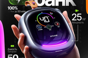 Разработка карточки товара для повербанка