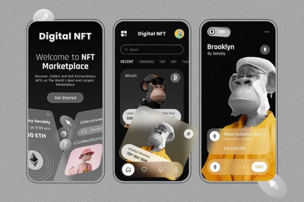 Разработка приложения для NFT маркетплейса