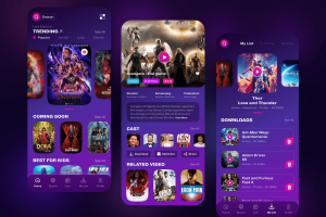 Разработка приложения для кино и сериалов