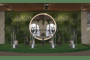 Дизайн проект фитнес-центра