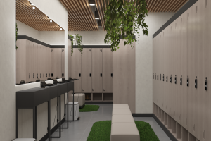 Дизайн проект фитнес-центра