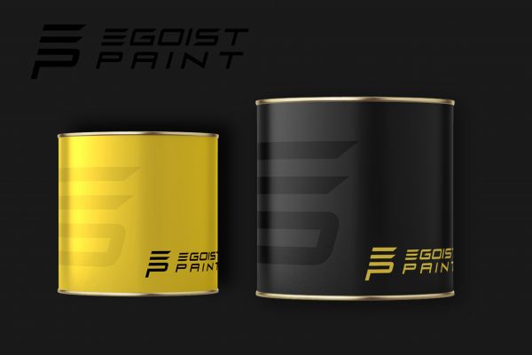 логотип и дизайн упаковки для бренда краски