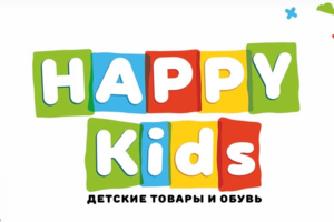 Разработка логотипа и фир.стиля для магазина "HappyKids"