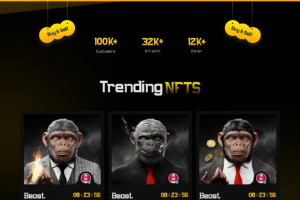 Разработка дизайна сайта для NFT проекта