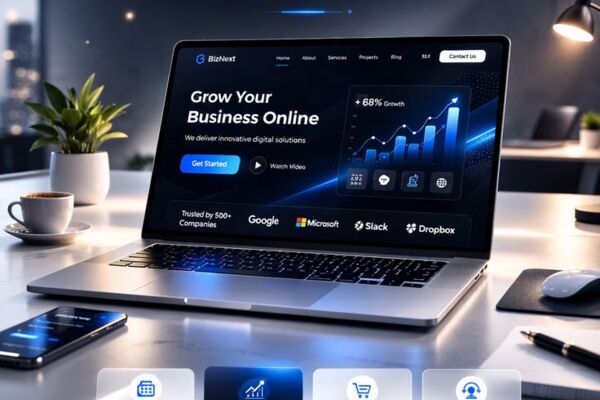 Разработка дизайна сайта для компании