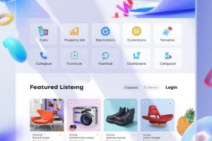 Разработка дизайна сайта для продажи товаров