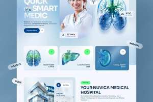 Разработка дизайна сайта для медицинской клиники