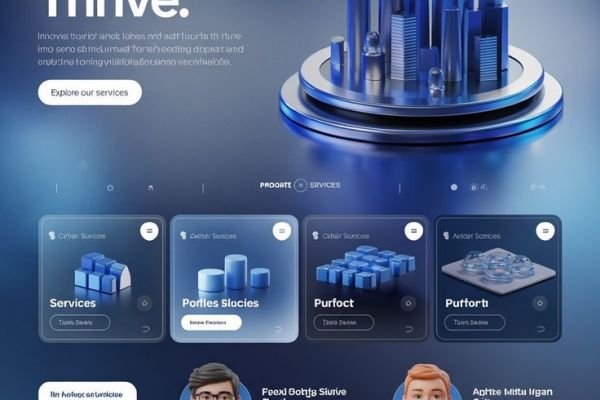 Разработка дизайна сайта для сервиса