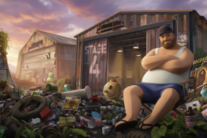 коллажная иллюстрация