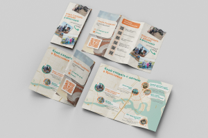 Евро буклет по экскурсиям в стиле квестов