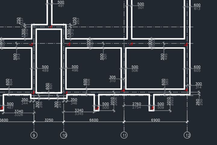 AutoCAD, Civil 3D, Исполнительные схемы, геодезические схемы, pdf, dwg - 5700340