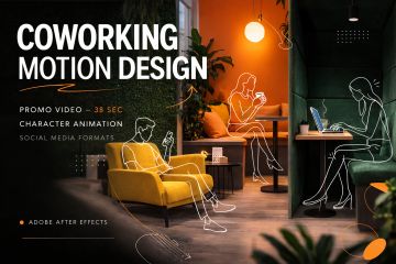 Анимационный дизайн для коворкинга