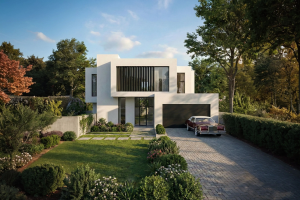 Проект современной загородной резиденции «Lumina» (Московская область)