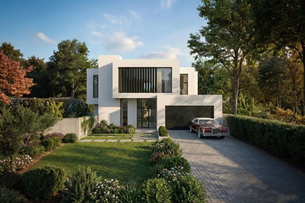 Проект современной загородной резиденции «Lumina» (Московская область)