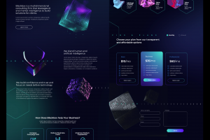 Разработка сайта для AI проекта