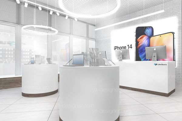 Дизайн проект магазина техники г. Астрахань