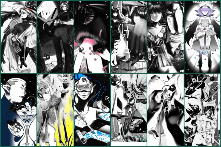 Иллюстрирование книги (за разворот)