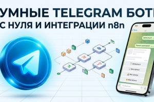 Создание умных Telegram ботов с интеграцией в Google Таблицы и CRM