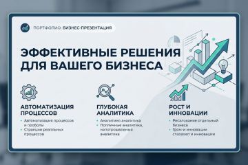 Создание бизнес-презентаций под ключ