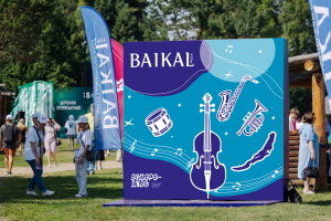 Разработка фотозоны и контента для фестиваля «Ангара-Джаз»