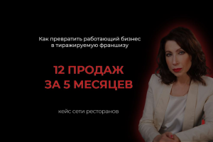 Упаковка сети ресторанов (4 точки) + кондитерское производство во франшизу