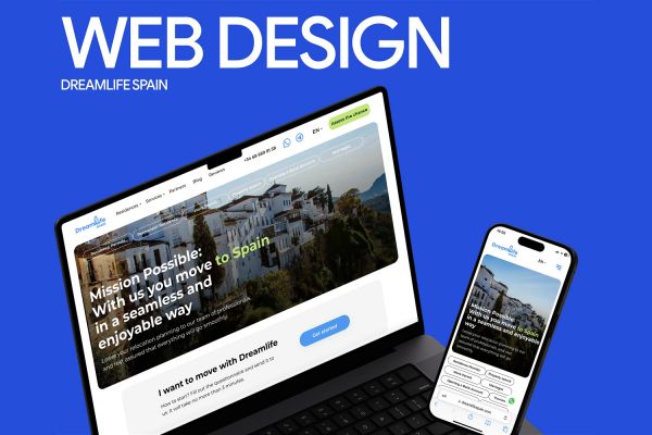Корпоративный сайт для иммиграционной компании в Испании