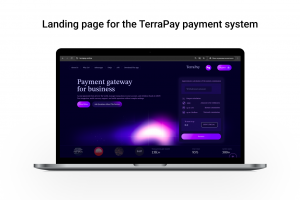 Лендинг для платежной системы TerraPay