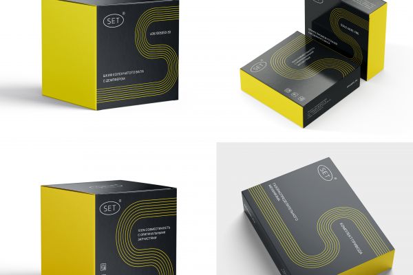 Новый дизайн  упаковки запчастей  для бренда СЕТ