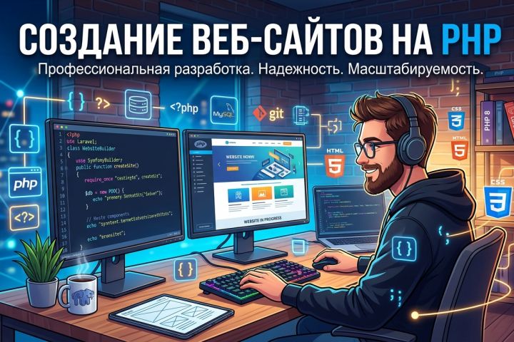 Создам небольшую Веб-Платформу на PHP