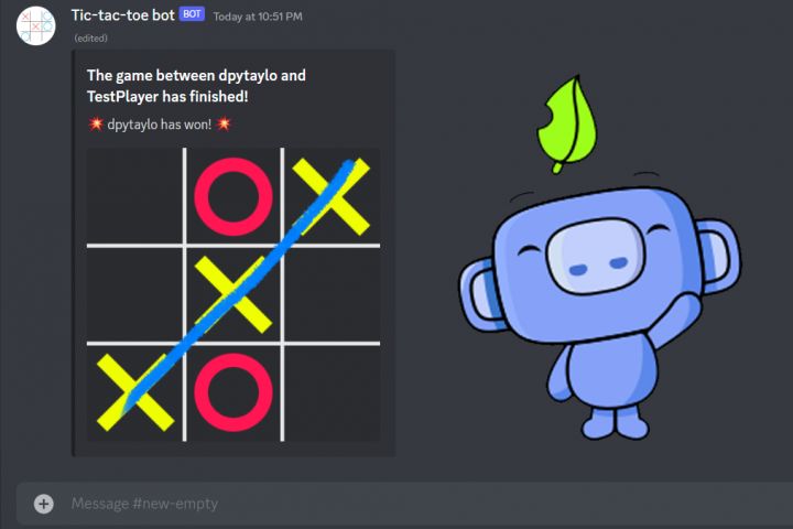 Написание дискорд бота