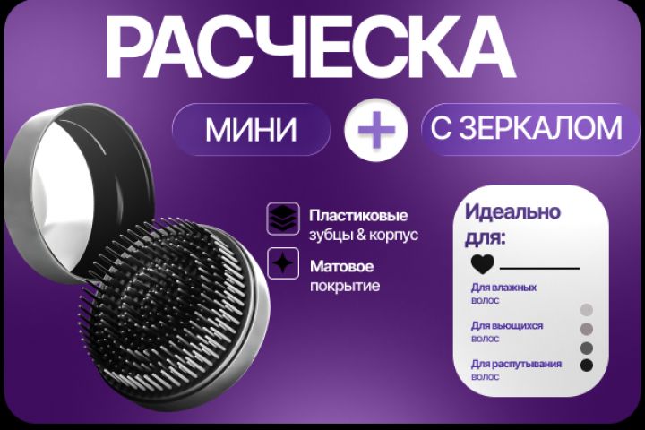 Дизайн карточек товаров для маркетплейсов (WB/Ozon) | ИИ + Figma