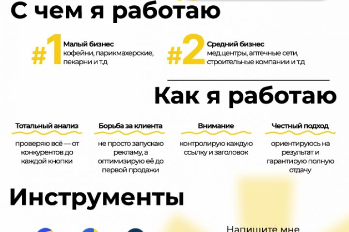 Настройка, запуск рекламы в Яндекс Директ (оптимизация)