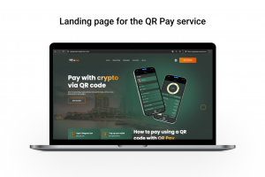 Лендинг для сервиса QR Pay