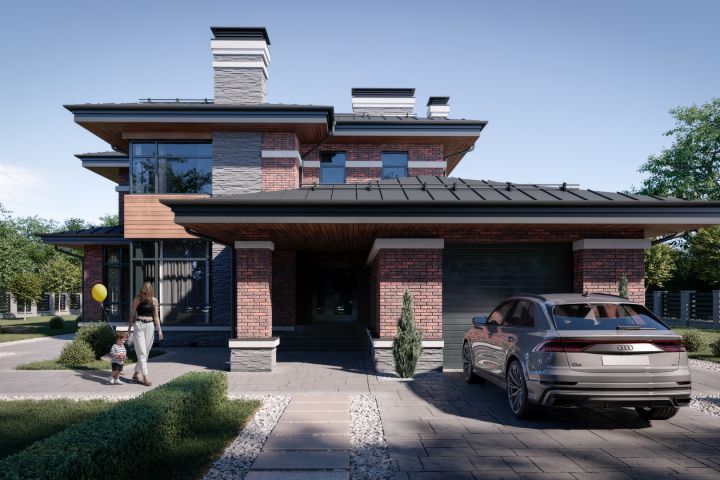 3D визуализация. Экстерьер