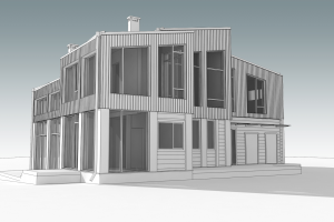 Проект реконструкции жилого дома в сотрудничестве с компанией "Русь". 2024г.