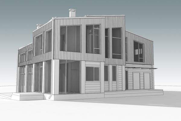 Проект реконструкции жилого дома в сотрудничестве с компанией "Русь". 2024г.