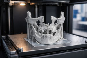 Высокоточная 3D-модель челюсти из архивного КТ 2006 года для печати на Anycubic