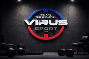 Разработка логотипа для спортзала