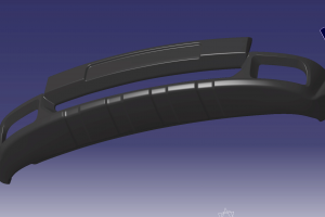 Бампер передний Land rover discovery