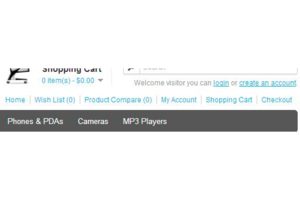 Ссылка на страницу сравнений товаров в шапке сайтов на OpenCart