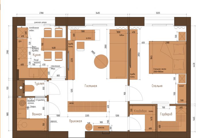 Планировка квартиры