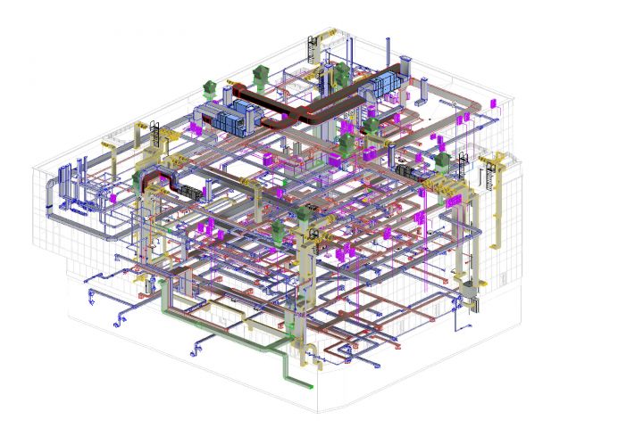 Проект ОВиК в Revit, AutoCAD - 5708588