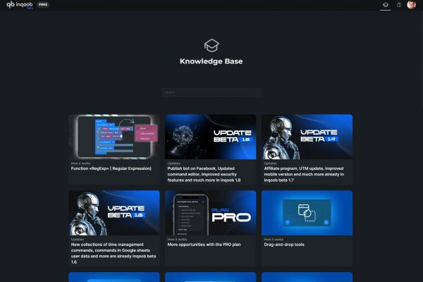 No-Code система создания ботов