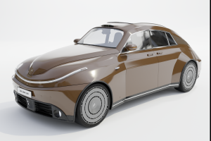 Разработка дизайн-концепции электромобиля ГАЗ "Победа"