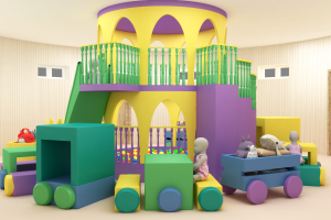 Дизайн проект детской комнаты в отеле